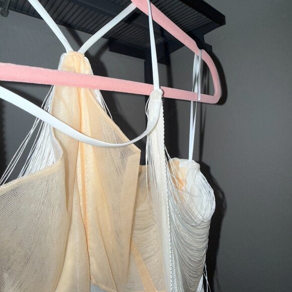 Cult Gaia Mara Dress - White Size Small - Picture 4 of 6